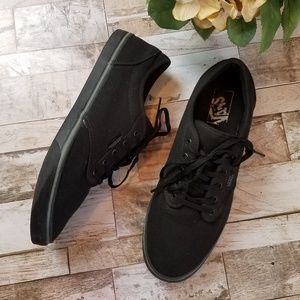 EUC Black Vans Authentic Skate Shoe Sneakers